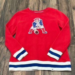 New England Patriots retro sweatshirt